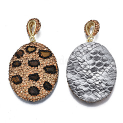 Природных тигровый глаз подвески&nbsp;RB-S056-23-RS