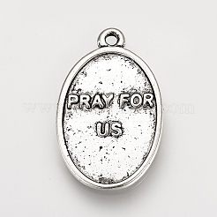 Сплавочные подвески тибетского стиля&nbsp;LS-X-TIBE-Q078-09AS-RS