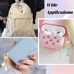 Подвесные украшения из эмали из сплава 3 шт.&nbsp;HJEW-YW00299