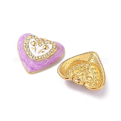 Подвески из нержавеющей стали 304 со стразами&nbsp;STAS-U057-06G-02