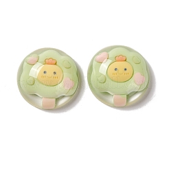 Прозрачные смолы кабошоны&nbsp;RESI-G034-B08