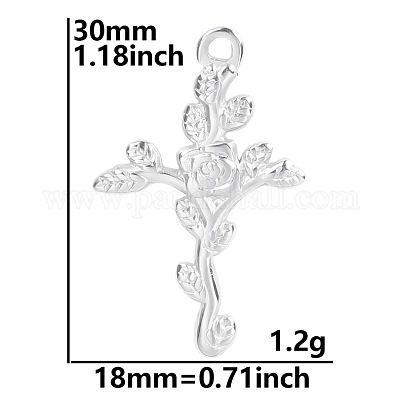 Подвески из нержавеющей стали&nbsp;HUDU-PW0001-016P-1