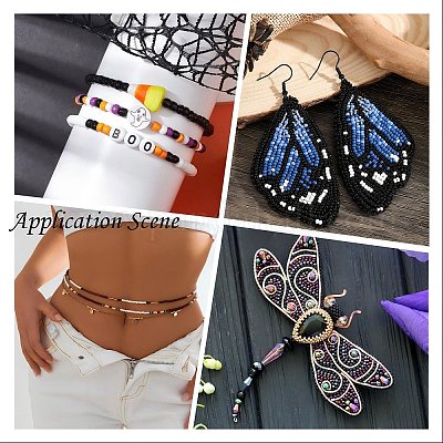 Краска для выпечки 3/0 стеклянный бисер&nbsp;SEED-Q025-5mm-M07-1