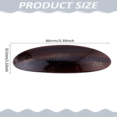 1 шт. заколки для волос из смолы и железа&nbsp;PHAR-LP0004-16D-1