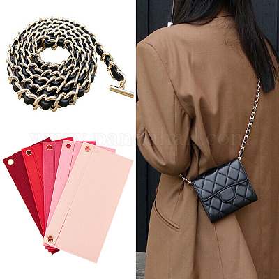 5 шт. 5-цветный войлочный органайзер для кошелька&nbsp;AJEW-WR0001-52-1