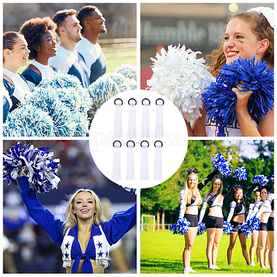 24 шт. полиэстеровые помпоны для болельщиков&nbsp;FIND-CN0002-33B-1