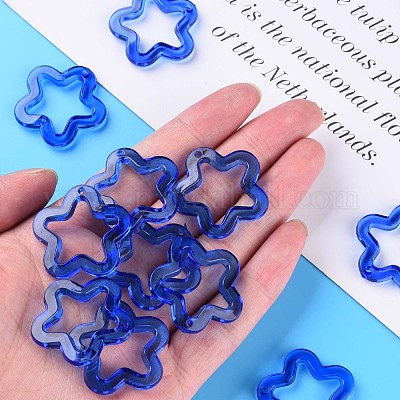 Прозрачные акриловые бусины&nbsp;MACR-S373-24-B01-1