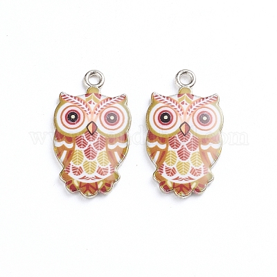 Подвески из эмали и сплава&nbsp;ENAM-TAC0001-29D-1