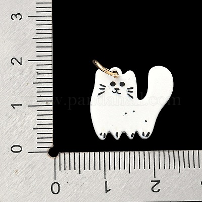 Латунные подвески с УФ-печатью&nbsp;LS-ENAM-I086-07-1