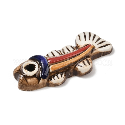 Ручной работы фарфора большие кулоны&nbsp;PORC-Z003-01I-1