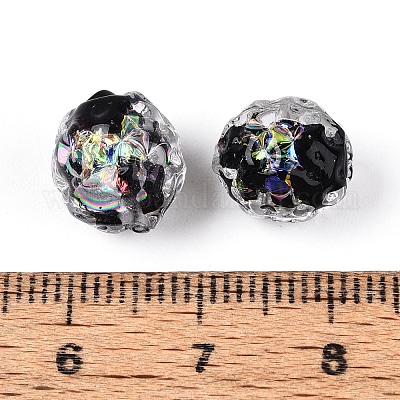 Handmade стеклянные бусины фольги&nbsp;FOIL-N029-10A-1