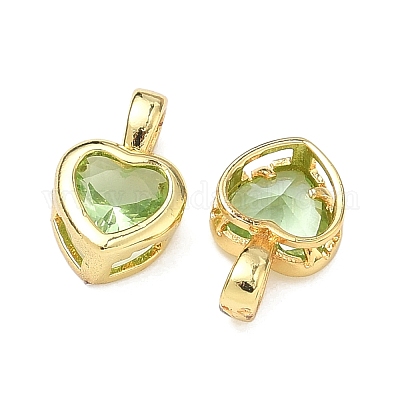 Стеклянные подвески&nbsp;KK-P348-04G-1