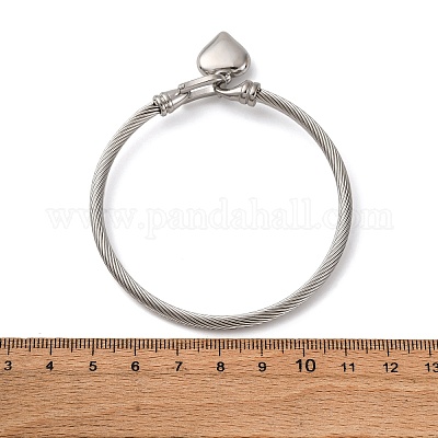 Браслеты с подвесками из нержавеющей стали 304&nbsp;LS-BJEW-K280-03P-1