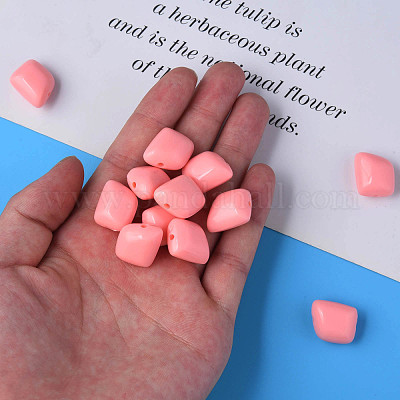 Непрозрачные акриловые бусины&nbsp;MACR-S373-15A-A08-1