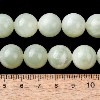 Природного нефрита Xiuyan бисер нитей&nbsp;G-H343-D13-14mm-1