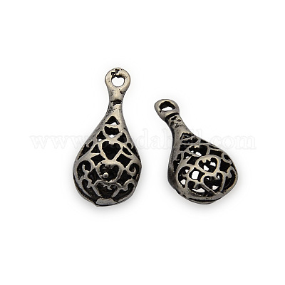 Подвески из латуни в форме капли&nbsp;KK-J186-08AS-NF-1