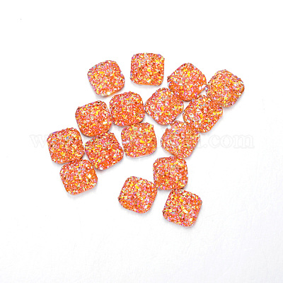 Кабошоны из смолы&nbsp;RESI-WH0026-02H-1