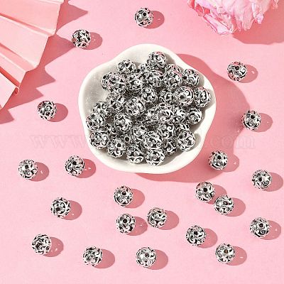 Сплав филигранные бусы&nbsp;X-PALLOY-L118-04-1