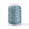 22M Macrame Cotton Cord, Round Braided Rope, for Wall Hanging, Crafts, Gift Wrapping, Light Blue, 1.5mm, about 24.06 Yards(22m)/Roll