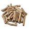 Driftwood Pieces, for Crafts Frames Wreath Surf Art Beach Decor, BurlyWood, 7.9~8.3x1.15~2.05cm, 28pcs/bag