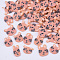 Handmade Polymer Clay Kitten Cabochons, Fashion Nail Art Decoration Accessories, Cat, Light Salmon, 5~7x4~5.5x0.5mm, about 35000~40000pcs/500g