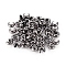Iron Crimp Beads Covers, Nickel Free, Gunmetal, 5mm In Diameter, Hole: 1.5~1.8mm