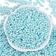 Непрозрачные цвета блестящие стеклянные бусины&nbsp;X1-SEED-K010-04E-3