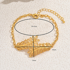 Браслеты из звеньев пшеницы и бобов в этническом стиле&nbsp;RK7458