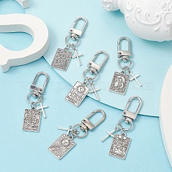 Украшения из подвесок Таро из сплава&nbsp;HJEW-JM01072