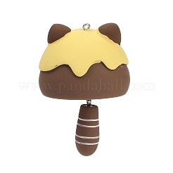 Подвески из непрозрачной смолы&nbsp;RESI-S018-04D-P