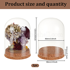 Стеклянный купол&nbsp;AJEW-WH0314-446C