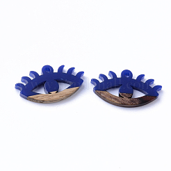 Подвески из смолы и ореха&nbsp;RESI-N025-009A-B03