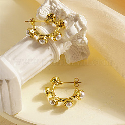 Серьги-гвоздики из нержавеющей стали 304&nbsp;CU8073-1