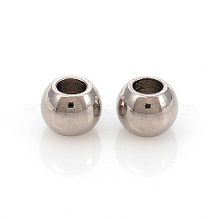 Разделительные бусины из нержавеющей стали марки 304&nbsp;LS-STAS-L244-09C-P