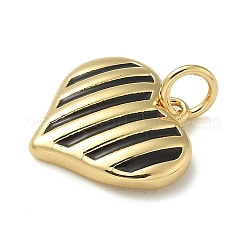 Подвески из латуни с покрытием из эмали&nbsp;KK-K392-41G-04