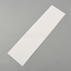 Складные бумажные карточки для демонстрации ювелирных изделий для серег и ожерелий&nbsp;CDIS-TAC0001-03B