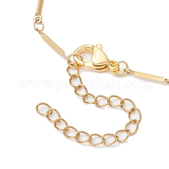 2 шт. 2 цвета 304 нержавеющая сталь кубовидная цепочка звеньевая цепь изготовление браслета&nbsp;AJEW-JB01319