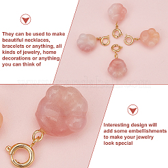 4 шт. подвеска из натурального агата&nbsp;G-OC0005-61