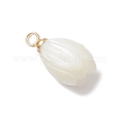 Подвески в виде тюльпана из натуральной раковины трохуса&nbsp;PALLOY-JF04860