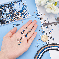 10 нитка 5 цвета бусины из полимерной глины ручной работы&nbsp;CLAY-PH0001-74