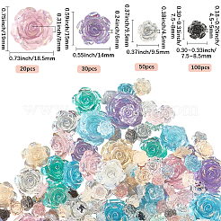 Кабошоны из прозрачной смолы&nbsp;CRES-SP0001-12