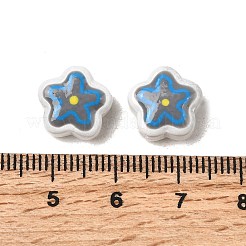 Стеклянные эмалевые бусины ручной работы&nbsp;GLAA-K070-03G