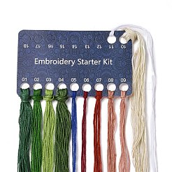 Стартовые наборы для вышивки грибным узором своими руками DIY-L068-01D