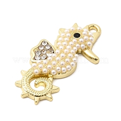 Подвески из сплава и страза&nbsp;FIND-K028-05G