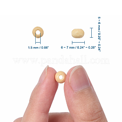 Незаконченные деревянные бусы&nbsp;X-TB092Y-4