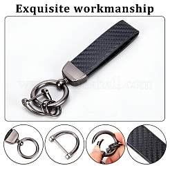 3 комплект 3-х цветных брелоков из микрофибры и кожи&nbsp;KEYC-GA0001-11