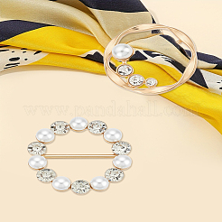 4 шт. 2 стиля пряжек из сплава со стразами&nbsp;AJEW-LP0010-55