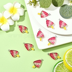 10шт подвески из прозрачной смолы&nbsp;RESI-YW0005-12