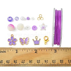 Круглые акриловые и стеклянные бусины своими руками&nbsp;DIY-FS0006-29C