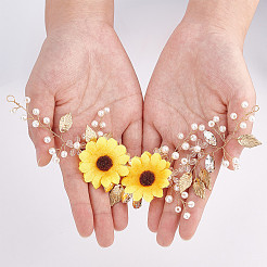 Украшения для волос из сплава&nbsp;AJEW-WH0258-256